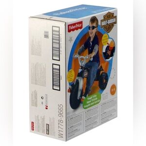 Fisher-Price Harley-Davidson Toddler Tricycle Tough Trike Bike